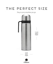 Carica l'immagine nel visualizzatore di Gallery, BALIBETOV Thermo per Zucca Yerba Mate - Isolamento 1 L, Argento Becco Di