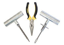 Carica l'immagine nel visualizzatore di Gallery, Boulder Tools, robusto kit di riparazione pneumatici, set da 56 pezzi per... - Ilgrandebazar