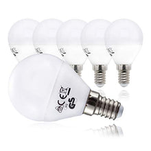 Carica l'immagine nel visualizzatore di Gallery, Lampadine LED luce calda con attacco E14 (piccolo), 5W equivalenti a 40 W,...