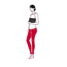 Carica l'immagine nel visualizzatore di Gallery, Reisenthel case 1 Nero, Multicolore Poliestere astuccio make-up e Pois
