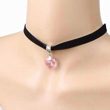 Carica l'immagine nel visualizzatore di Gallery, Lovelegis Collarino Collare Collana Cuore da Donna - Cuoricino - Gotica -... - Ilgrandebazar
