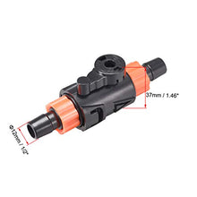 Carica l'immagine nel visualizzatore di Gallery, Sourcingmap ID Acquario Flusso Valvola di Controllo 12mm,1pcs
