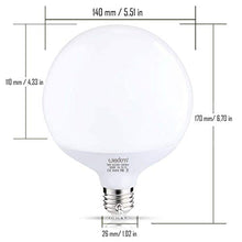 Carica l'immagine nel visualizzatore di Gallery, Wisdom Powered By G.Kaos - Lampada LED Globe 30W = 270 WATT 30w Caldo 3000k - Ilgrandebazar