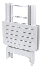 Carica l'immagine nel visualizzatore di Gallery, Eminza - Tavolo Armando Camping Pvc 57 X44 Cm Bianco