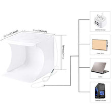 Carica l'immagine nel visualizzatore di Gallery, PULUZ Photo Studio Shooting 30 cm Box Anello LED lihjt striscia