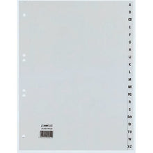 Carica l'immagine nel visualizzatore di Gallery, Rexel 25240481 Divisori Alfanumerici 20 Sezioni 4, Grigio, 20 Pezzi - Ilgrandebazar
