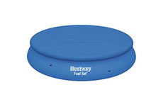 Carica l'immagine nel visualizzatore di Gallery, Bestway 58034 Copripiscina Fast Set, Rotonda, da cm 380 366
