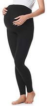 Carica l'immagine nel visualizzatore di Gallery, Be Mammy Leggings Premaman Lunghi BE20-230 M, Nero - Ilgrandebazar