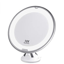 Carica l'immagine nel visualizzatore di Gallery, BEAUTURAL Specchio per Trucco Makeup con Ingrandimento 10 X e Luce LED,... - Ilgrandebazar