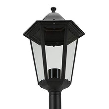 Carica l'immagine nel visualizzatore di Gallery, Smartwares 5000.035 Lampione Ghisa, Lanterna Classica, Alluminio/Vetro, Nero