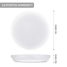 Carica l'immagine nel visualizzatore di Gallery, Plafoniera LED Lampada a Soffitto Bianco Naturale 4000K 24W 2050 Lumens