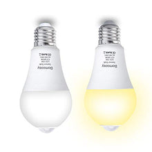 Carica l'immagine nel visualizzatore di Gallery, Bomcosy Lampadina LED E27 Sensore di Movimento a Bianco Caldo 3000k - Ilgrandebazar