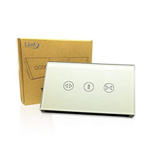 Carica l'immagine nel visualizzatore di Gallery, Interruttore Tapparelle Smart Home a 3 pulsanti Touch WiFi Bianco Tapparellle - Ilgrandebazar