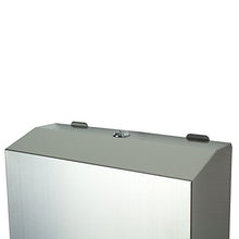 Carica l'immagine nel visualizzatore di Gallery, Mosa - Dispenser per asciugamani in acciaio inox spazzolato 201. Supporto L
