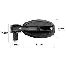 Carica l'immagine nel visualizzatore di Gallery, Yizhet 1 coppia Specchietti retrovisori moto nero Universali 7/8" 22mm... - Ilgrandebazar
