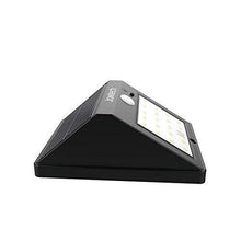 Carica l'immagine nel visualizzatore di Gallery, Super Bright 20 LED lampioni solari, Jokitech 20 Solar Light, Black - Ilgrandebazar