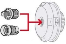 Carica l'immagine nel visualizzatore di Gallery, Testina Load E Go, OLEOMAC, 130 MM, M 10X1,25 F, Metallo