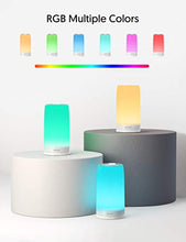 Carica l'immagine nel visualizzatore di Gallery, Lampada da Tavolo Controllo Touch 3 Livelli Luce Bianca Calda Regolabile RGB... - Ilgrandebazar