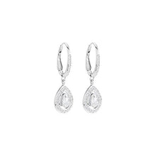 Carica l'immagine nel visualizzatore di Gallery, Swarovski Orecchini Attract Light Pear, bianco, placcatura rodio - Ilgrandebazar