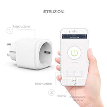Carica l'immagine nel visualizzatore di Gallery, Woox User manual Presa Smart Mini Funziona con Amazon Alexa Google Assistant...