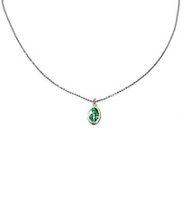Carica l'immagine nel visualizzatore di Gallery, Collana Donna Con Santino In Argento 925 - Linea Italia Gioielli Made In... - Ilgrandebazar