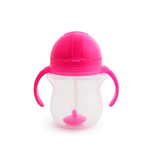 Carica l'immagine nel visualizzatore di Gallery, Tazza Munchkin Click Lock™ Tip &amp; Sip Flexi-straw Cup - 207ml (rosa) Pink - Ilgrandebazar