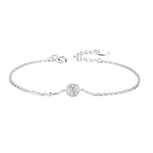 Carica l'immagine nel visualizzatore di Gallery, Bracciali a Catena in Argento Zirconi solitari - Ilgrandebazar