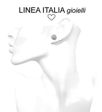 Carica l'immagine nel visualizzatore di Gallery, Orecchini donna piccoli in argento 925 anallergico - Linea Italia gioielli...