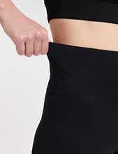 Carica l'immagine nel visualizzatore di Gallery, adidas Essentials High-Waisted Logo Leggings Leggings, Black/White, M Donna