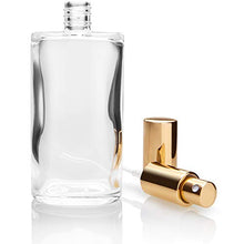 Carica l'immagine nel visualizzatore di Gallery, Fantasia, Vaporizzatore per profumo vuoto, in vetro trasparente, con...