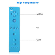 Carica l'immagine nel visualizzatore di Gallery, PowerLead Remote Controller per Wii con Motion Plus Integrato e Nunchuck Blu