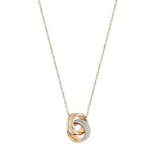 Carica l'immagine nel visualizzatore di Gallery, Swarovski Pendente Further, Piccolo, Bianco, Placcato Oro Rosa - Ilgrandebazar