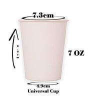 Carica l'immagine nel visualizzatore di Gallery, MGGI Trading 100pz Bicchiere di Carta per Bevande 7oz Bianco, 7 oz Bianco - Ilgrandebazar