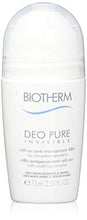 Carica l'immagine nel visualizzatore di Gallery, Biotherm Pure Invisible Deodorante Roll-On 48H, Donna, 75 ml