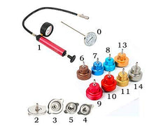 Carica l'immagine nel visualizzatore di Gallery, FreeTec Tester di pressione carburante 14 Pz Kit tester per perdita di... - Ilgrandebazar