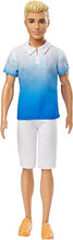 Carica l'immagine nel visualizzatore di Gallery, Barbie Ken, Bambola con Maglietta e Pantaloncini Bianchi, per Bambini 3+... - Ilgrandebazar