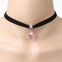 Carica l'immagine nel visualizzatore di Gallery, Lovelegis Collarino Collare Collana Cuore da Donna - Cuoricino - Gotica -... - Ilgrandebazar