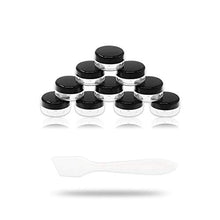 Carica l'immagine nel visualizzatore di Gallery, SumDirect 50Pcs 10Gram Contenitori per crema cosmetica in plastica Nero