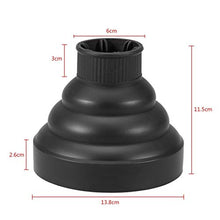 Carica l'immagine nel visualizzatore di Gallery, Diffusore Per Phon Asciugacapelli In Silicone Pieghevole DIFFUSER MWS