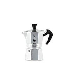 Carica l'immagine nel visualizzatore di Gallery, Bialetti ME2 Moka Express Caffettiera, Alluminio, Argento, 2 Tazze - Ilgrandebazar