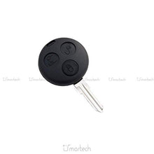 Carica l'immagine nel visualizzatore di Gallery, COVER CHIAVE GUSCIO SMART FORTWO 450 3 TASTI TELECOMANDO SCOCCA