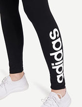 Carica l'immagine nel visualizzatore di Gallery, adidas Essentials High-Waisted Logo Leggings Leggings, Black/White, M Donna