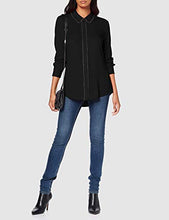 Carica l'immagine nel visualizzatore di Gallery, Guess LS Glenda Shirt Camicia Donna M, Nero (Noir De Jais Jblk) - Ilgrandebazar