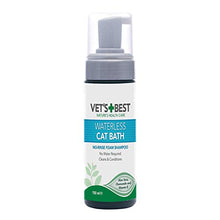 Carica l'immagine nel visualizzatore di Gallery, Vet's Best Shampoo a Secco Naturale Senz' Acqua per Gatti - 150Ml
