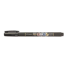 Carica l'immagine nel visualizzatore di Gallery, Tombow WS-BS Marker Calligrafico Weiche Spitze, nero - Ilgrandebazar