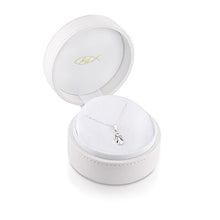 Carica l'immagine nel visualizzatore di Gallery, fish Bambina Bambino Catena Argento Vero Ciondolo Angelo Custode Swarovski®...