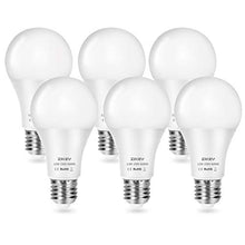 Carica l'immagine nel visualizzatore di Gallery, ZIKEY Lampadina LED E27, 12W Equivalenti a 100W, A65 Luce Bianca Fredda - Ilgrandebazar