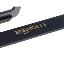 Carica l'immagine nel visualizzatore di Gallery, AmazonBasics - Supporto richiudibile in alluminio per PC portatili con Nero