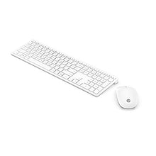 Carica l'immagine nel visualizzatore di Gallery, HP-PC Pavilion 800 Tastiera e Mouse Wireless, Tre Zone Tasti Freccia e Bianco