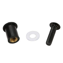 Carica l'immagine nel visualizzatore di Gallery, OSAN Parabrezza bullone 10Pz Universale CNC Moto Bulloni Nero - Ilgrandebazar